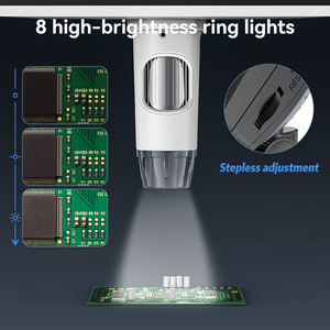 7 \ "תצוגה מיקרוסקופ דיגיטלי 5mp עם הגדלה 1200x הוביל אור לחיבור hdmi ומיקרוסקופ אלקטרוני 2000 - Product Image 2