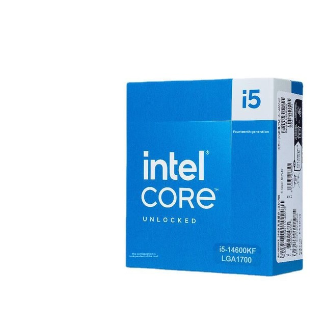 For 14th-Generation Core I5-14600KF Boxed CPU Processor for Desktops with 8MB L3 Cache and 64-Bit Support
