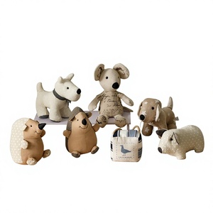 Fabric Cartoon Lazy Doll Animal-shaped Modern Minimalist Style Fine Sand <strong>Door</strong> Stopper Decorative Ornament Sandbag Cute Doll - Product Image 1