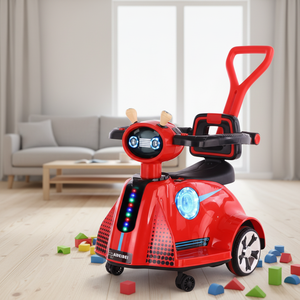 Coche Eléctrico Infantil con Control Remoto de Cuatro Ruedas <span class=keywords><strong>para</strong></span> Niños y Niñas, Coche de Juguete con Función de Balanceo <span class=keywords><strong>para</strong></span> Niños, Puede Transportar Personas - Product Image 1