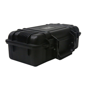 Hard Plastic Custom gun box safe Carry Utility Flight Case Tool