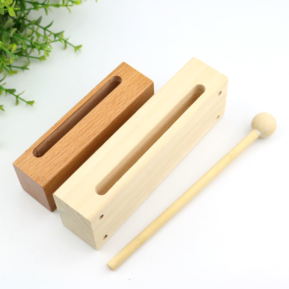 パーカッション楽器マーチングブロック 人が行進する靴音を表現するために作られた、ニッチな楽器が存在する