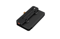 Batterie solaire SP009 8W avec câble Type-C intégré, lampe de remplissage, chargeur portable pliable, alimentation de secours d'urgence pour l'extérieur, mAh
