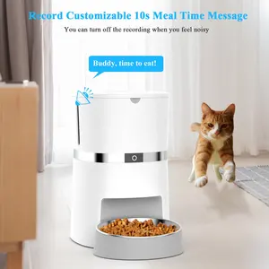 Productos Para Gatos Smart Pet Feeder Separate Automatic Food Dispenser With Wifi