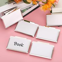 Clips porte-étiquettes en acier inoxydable avec papiers de rechange pour la classification du stockage de la cuisine (paquet de 12)