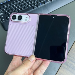 Coque de téléphone en PC rigide, texture carbone, anti-jaunissement, anti-traces de doigts, nouveau design, prix abordable pour iPhone DUO - Product Image 3