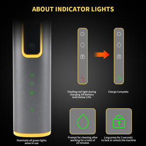 PRITECH 4-in-1 IPX5 tagliacapelli impermeabile macchina <span class=keywords><strong>professionale</strong></span> <span class=keywords><strong>per</strong></span> tagli di capelli da <span class=keywords><strong>barba</strong></span> - Product Image 5