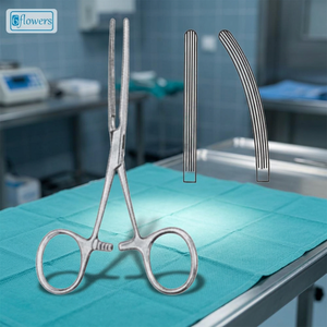 Pinzas Hemostáticas Quirúrgicas BABY-KOCHER, Puntas Rectas y Curvas, Instrumento Manual, Certificado CE Clase I - Product Image 2