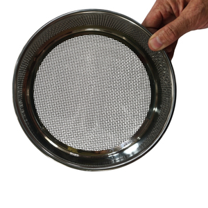 ASTM Standard 0.71 0.85 1.0 1.18 1.4 1.7 2.0 2.36 Mm 304 Stainless Steel Test Sieve Woven <b>Mesh</b> - Product Image 2