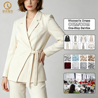 Blazer Femme Fabricant de Vêtements OEM/ODM 2026 Vente en Gros Personnalisée Blazers Élégants Ensembles de Costumes pour Femmes