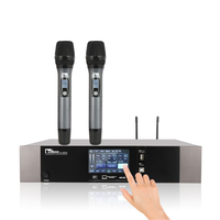 DK6500 Professioneller 3-in-1 DSP Karaoke-Audioprozessor 2X600W Verstärker Metallgehäuse App/Fernbedienung Stereo für Karaoke