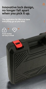 XTXS BYD-37 Juego de Herramientas para <span class=keywords><strong>Electricista</strong></span> de Acero Inoxidable con Estuche Rígido, Juego de Reparación Eléctrica Manual para Bricolaje - Product Image 3