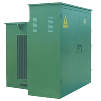 Subestación Prefabricada de Estilo Americano YB27-12 12kV/0.4kV, Subestación de Transformadores Montada en Plataforma para Exteriores Personalizable