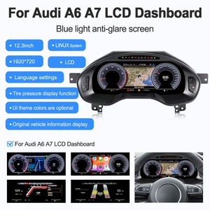Navihua - Mise à niveau automobile pour Audi A6 A7 2013-2018 - Tableau de bord LCD - Compteur de vitesse automatique - Système Linux - Carplay - Affichage numérique du tableau de bord - Product Image 1
