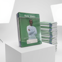 Cahier d'exercices économique Ghana Note 1 pour l'école primaire, ligné simple, 80 pages