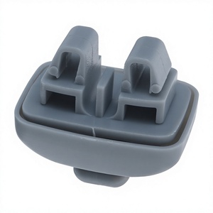 Clips para Parasol de Audi 4B0857562 4B0857563, Gris Beige, Plástico, Montaje en Techo, Fácil Instalación - Product Image 3