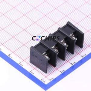 KF35C-8.25-4P Barrier Terminal Block Through hole Component (THT),P=8.25mm Connector Two Sides 8.25mm 1x4P Straight Pin - Product Image 1
