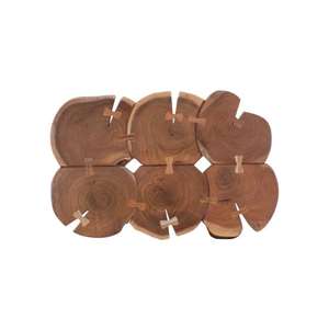 Table basse traditionnelle de haute qualité à 4 pieds en bois massif et fer, mobilier de salon, meilleure collection, vente en gros - Product Image 4