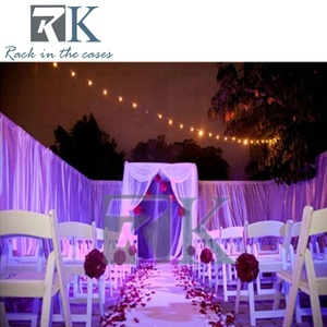 Stylish Backdrop Stand Kit Aluminum Pipe Drape Frame for Event Decora - Product Image 5
