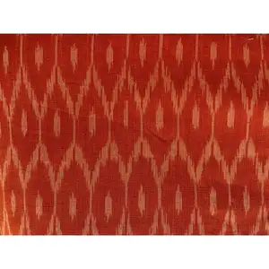 Beautiful Ikat Printed Fabric Indian Wholesale Natural Cotton Ikat Running Fabric for homedecor for office kitchen