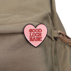 Брошь в виде РОЗОВОГО СЕРДЦА - Product Image 3