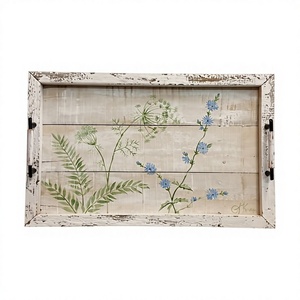 โมเดิร์นไม้ตกแต่งโต๊ะถาดคุณภาพสูง Handmade ออกแบบเน้นบ้านขายดีขายขายส่งราคาถาดเสิร์ฟ - Product Image 3
