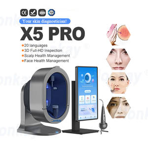 Dispositif d'analyse de peau Ai Analyseur de cheveux pour le diagnostic de la peau Analyseur de follicule pileux du cuir chevelu Analyseur de peau professionnel - Product Image 1