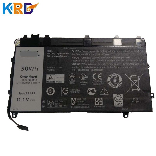 Laptop Rechargeable Battery for Dell Latitude 13 7000 7350 271J9 Battery