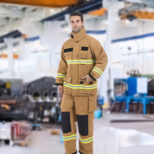 Lính cứu hỏa chữa cháy phù hợp với bảo vệ, phù hợp với cứu hộ rừng, đào tạo khẩn cấp phù hợp với an toàn phản chiếu - Product Image 4