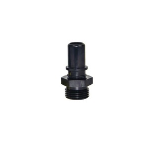 Adaptador de Manguera de Aluminio Negro AN4 AN6 AN8 AN10 AN12 para Conectores Automotrices - Product Image 1
