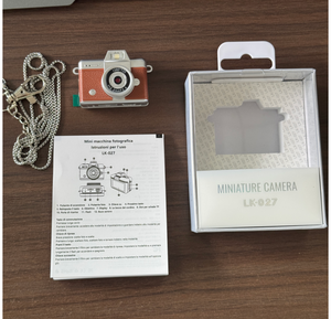 LK027 Cámara con Diseño de Pantalla Giratoria 2 en 1, CMOS, Gran Angular de 360°, Flash Integrado, Accesorio de <span class=keywords><strong>Moda</strong></span>, Múltiples Opciones de Color, Mini - Product Image 6