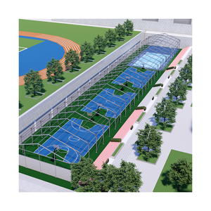 30x60m Clear-Span 15m Hauteur de crête Basketball Volleyball Tournoi Imperméable Sports de plein air <span class=keywords><strong>Chapiteau</strong></span> Tente - Product Image 3