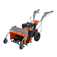 Motoculteur et débroussailleuse à essence Newpanda 9HP d'occasion avec accessoire désherbeur, largeur de coupe 70cm, haute productivité