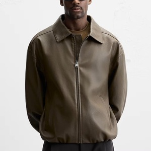 <span class=keywords><strong>Giacca</strong></span> in <span class=keywords><strong>Pelle</strong></span> PU YIMAI, Vendita all'Ingrosso, Design Personalizzato, Giacche PU <span class=keywords><strong>Oversize</strong></span> con Zip per <span class=keywords><strong>Uomo</strong></span> - Product Image 2