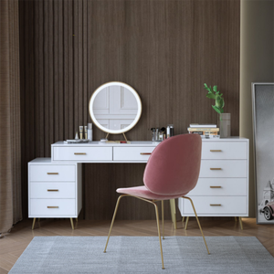 Table de maquillage avec miroir, fabriquée en Chine, pour la maison - Product Image 1
