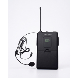 Wireless USB Lapel <b>Microphone</b> Headset Set Noise Cancelling Condenser Mic With Sound Card <b>for</b> <b>Computer</b> Speech - Product Image 4
