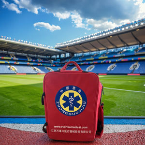 EVERISE WSX-P Trousse de premiers soins complète rouge Fournitures essentielles portables d'urgence médicale manuelle Équipement hospitalier Réponse rapide - Product Image 1