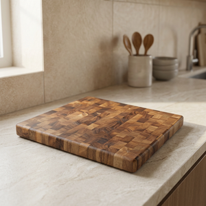 Planche à découper en bois d'acacia pour la maison et la cuisine, idéale pour les légumes, la viande et les fruits, accessoire portable pour le camping en extérieur - Product Image 3