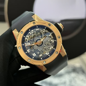 <span class=keywords><strong>Orologio</strong></span> di Lusso in Oro Rosa Edizione Limitata 63-01 - <span class=keywords><strong>Orologio</strong></span> Meccanico <span class=keywords><strong>Automatico</strong></span> da Uomo e <span class=keywords><strong>Donna</strong></span> per Affari e Occasioni Sociali - Product Image 2