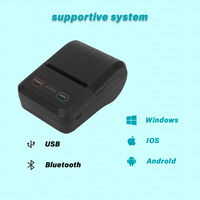 Imprimante thermique sans fil BT-583, terminal de paiement POS haute vitesse, imprimante de reçus 58 mm