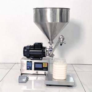 Machine de remplissage automatique pneumatique pour confiture, beurre de cacahuète, pâte de haricots, sauce mangue-sésame, viandes hachées et pâtes de viande. - Product Image 3