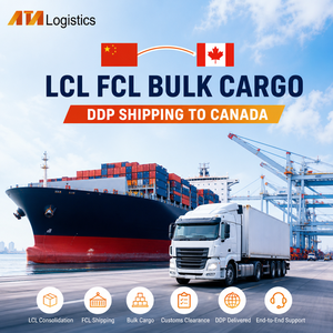 Transitaire maritime DDP le moins cher, agent d'expédition porte-à-porte, préparation pour entrepôt Amazon FBA, dédouanement Chine-Canada - Product Image 1
