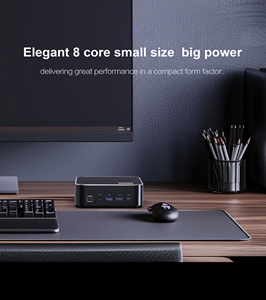 TOP-KING 2025 ใหม่ 7 5825U 6800H มินิพีซีเกมมิ่งแบบ Octa Core รองรับ DDR4 NVMe SSD แสดงผล 3x4K WiFi6 ชิปเซ็ต E3A AMD E3A - Product Image 4
