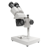 Hot Sale SHUNMA Binocular Optical Stereo Microscope S-20-P 20X or 40X Laboratory Model with 1 Year Warranty