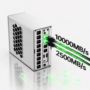 คอมพิวเตอร์ขนาดเล็ก Corenest Ai 395 Mini PC 128GB LPDDR5X 50TOPS สถานีงานแบบ Local LLlM สำหรับนักพัฒนา Xc-aimax395mini ประสิทธิภาพ AI - Product Image 4