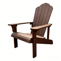 Chaise Adirondack moderne d'extérieur pour la plage, chaises Adirondack en plastique pour la plage et le jardin