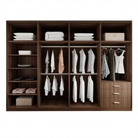 Garde-robe personnalisée Buildgres avec armoire à chaussures, conception intégrée pour l'organisation de la chambre à coucher