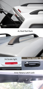 Toldo Enrollable Manual de Fibra de Vidrio de Alta Calidad para Toyota Revo Vigo, Techo Rígido Impermeable para Camioneta con Rieles de Techo - Product Image 2