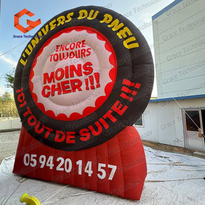Réplicas de Neumáticos Inflables Personalizadas, Cartel Inflable Gigante con Forma de Neumático para Publicidad - Product Image 5