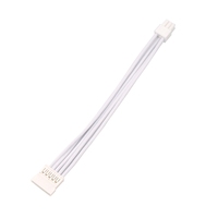 Angitu Full White SF750 450 RMi RMx Tipo 4 PSU Sata y 4Pin IDE Cable de alimentación